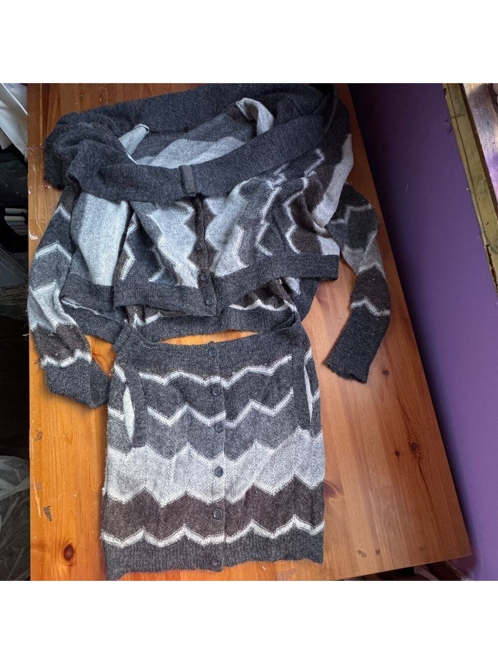Nicholas alpaca dress